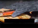 Leather Oven Mitts Heat Resistant up to 500C - Non-Slip Cooking Gloves for Grilling, Baking & V1188-MS-612-020
