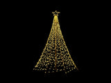 Jingle Jollys Solar Christmas Tree 2.1m 320 LED Net Lights Xmas Trees Decoration XMAS-FAIRY-SOLAR-NET-7FT-WARM