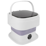Portable Washing Machine 40W Mini Foldable Laundry Machine 10L Large Capacity Underwear Washer for V1294-YM0901-3113240009912