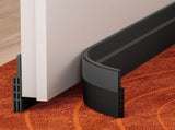 6Pack Door Draft Stopper, Door Sweep, Weather Stripping Seal Self-adhesive silicone under door draft V1107-125-68672-BRN-6PACK
