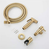 Stainless Steel Toilet Bidet Shattaf Faucet Sprayer, Bidet Sprayer Kit V1188-MS-227-2744
