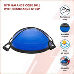 Gym Balance Core Ball with Resistance Strap V63-771405