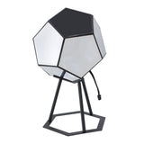 LED Dodecahedron Light USB Powered Music Sync Color Changing Colorful Ambient Lamp with Stand for V1294-YM0901-3119240061311