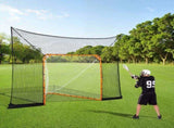 Hockey and Lacrosse Goal Backstop, 12x9 ft Lacrosse Net with Extended Coverage, Quick Easy Setup V952-ZQGQQMTJK1291LY4QV0