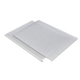 Set Of 2 Aluminum Oven Baking Sheet Puff Pastry Tray Nonstick Perforated Dish for Meat and Dessert V1369-AZ3-W-13743