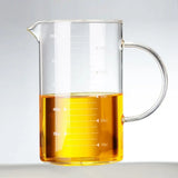 Large 1000ml Clear Borosilicate Glass Measuring Cup with Direct Fire Heat Resistance V178-59229