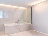 180 Degree Pivot Door 6mm Safety Glass Bath Shower Screen 900x1400mm By Della Francesca V63-829021
