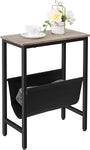 Industrial Side Table with Magazine Holder Sling and Metal Structure V178-83164