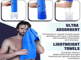 Tutuviw Chamois Towel Quick Dry Swimmers,2Pcs Microfiber Shammy Towel,Lightweight Chamois Towel V1189-WXFWAL-20260319-00390
