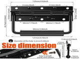 4-Pack Spring-Loaded Handles Heavy-Duty Carbon Steel, Warp-Resistant, Easy Installation, Ideal for V1369-AZ3-W-12069