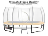 Kahuna Twister 10 ft Springless Trampoline TRM-KAH-ELA-10D