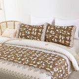 Sophisticated Quilted Bedspread and Pillowcases Set: Exquisite Design and Comfort - Queen size V745-MAC090459Q13U