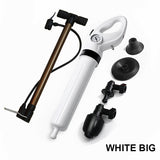 Powerful Air Drain Blaster Plunger for Toilet, Sink, and Floor Drains V888-ELOSUNG10374