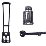 Folding Portable Cart Lightweight 1.3kg, Load Capacity 30kg, Silent Smooth Wheels, Essential Tool V1232-ZDSTC001