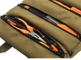Roll Up Tool Bag Oxford Cloth, Waterproof & Heavy Duty Tool Organizer for Electricians & Carpenters, V1232-JSSNB-002