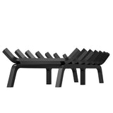 Fireplace Log Grate, 762mm Heavy Duty Fireplace Grate with 6 Support Legs, 19.05mm Solid V952-ZTXYMP34X3430EWF0V0