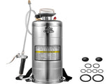 3.5Gal Stainless Steel Sprayer,l Set 20" Wand& Handle& 3FT Reinforced Hose, Hand Pump Sprayer V952-PWQBXG12L00000001V0