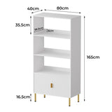 Levede Display Shelf 3 Tier Bookshelf CH1137