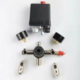 Professional Pressure regulator with pressure switch Replacement for compressor Pressure switch with V1189-LC-QP-00093