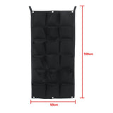 Pocket Vertical Felt Garden Plant Grow Container Bags Wall Hanging Planter 18 Pocket 100*50CM V1294-YM0901-JY00714-04
