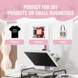 VEVOR Heat Press Machine 15x15 in Slide Out Heat Transfer Machine T-Shirts Pink V952-AYPBSTHJP15152NXKV3