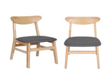 Levede 8xDining Chairs Kitchen Chair Nature CH1067-2-NTX4