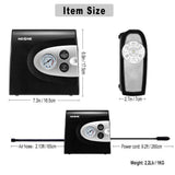 NOONE 3 IN 1 Air Compressor Tire Inflator 12V Portable Car Tire Inflator Pump V465-KJAP002