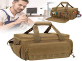 14 Inch Tool Bag Wide Mouth Tool Organizer with Adjustable Shoulder Strap & Ergonomic Handle Large V1192-AZ-W-32219