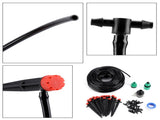 25 Meter Water Irrigation Set Ground Insertion Dropper Watering Auto System Tool Flowers Plants V1294-YM0727-JY08351