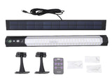 Solar Panel LED Light IP65 Water Proof Remote Control Hanging Lamp for Outdoor Garden Courtyard V1294-YM0901-3114250028311