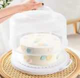 Large 10 Inch Cake Carrier Keeper Stand with Handles and Lids Container for Transport Cake Holder V1259-DP01-A-3002