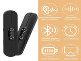 Pillow Speakers for Sleeping,Portable Bluetooth Speaker with Bone Conduction, 10 White Noises, V1192-AZ-W-2903