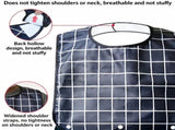 5 Pack Adult Bibs Washable Waterproof Clothing Protector with Eating Crumb Catcher for Men Women V1369-AZ3-W-18850