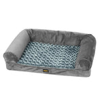 PaWz Pet Bed Sofa Dog Bedding Soft Warm XL Grey X-Large PT1027-XL-GY