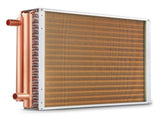 Heat Exchanger Water to Air, 18"x 20" with 3-Row 3/8" Copper Ports, 242 Aluminum Fins Heat Exchanger V952-CPGSHRQ18200VCZ68V0