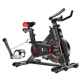 Powertrain IS-500 Heavy-Duty Exercise Spin Bike Electroplated - Black BKE-D20-BK