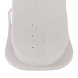 Fan with Clamp Quiet 360 Degree Rotation Rechargeable USB Portable Fan for Desk Bedside White V1294-YM0901-3113250077511