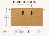 Electric Blankets Heated Blanket Soft Electric Usb Blanket Machine Washable for Home Travel Office V1370-AZ4-19801