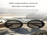 Adjustable ND9 Filter Sunglasses,Steampunk Retro Design with Polarized HD Anti-Glare Lenses V888-ELOSUNG25982