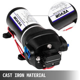 Water Pressure Diaphragm Pump, 12V FL-40 High Pressure Diaphragm Water Pump, 40PSI Automatic Self V952-FL-40GMB12V000001V0