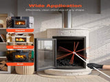 Chimney Sweep Kit, 10m Maximum Extendable Length Chimney, Chimney Cleaner Sweeper with Dual V952-SSTYCQSTJ33YU9QRM001V0