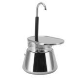 Moka Pot Stainless Steel Italian Type DIY Large Capacity Light Weight Portable Coffee Maker V1294-YM0716-3118220122911