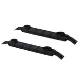 Universal Soft Car Roof Rack 116cm Kayak Luggage Carrier Adjustable Strap Black CAR-RFBAR-FOAM-112-BK