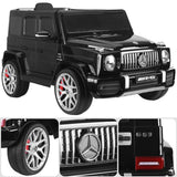 Kahuna Mercedes Benz AMG Licensed G63 Kids Electric Ride On Car Remote Control Dual 25W Motors CAR-G63-S306-BK