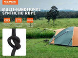 Braided Nylon Rope, 5 mm x 304.8 m, 32 Strands, 3.20kN Breaking Strength Outdoor Climbing Rope, V952-HCCLSNL316INDUEVBV0