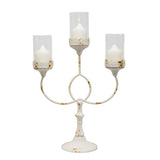 French Provincial 3-Pillar Candelabra Centerpiece 64cm V637-37088CDL