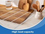 Heavy Duty Steel Wire Refrigerator Organizer Shelf, Freezer Storage Rack, Easy to Clean, 1 Piece V1369-AZ3-W-18701