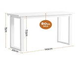 Artiss Console Table 110CM White FUR-Y-CST-01-WH