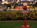 Christabelle 1.8m Christmas Lamp Post Outdoor Display Decoration LED Lights Front Yard Lawn Sta 112_RHG600