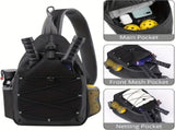 Features a dedicated paddle sleeve and a spacious main storage compartment for clothes, shoes, or V1232-PKGB001